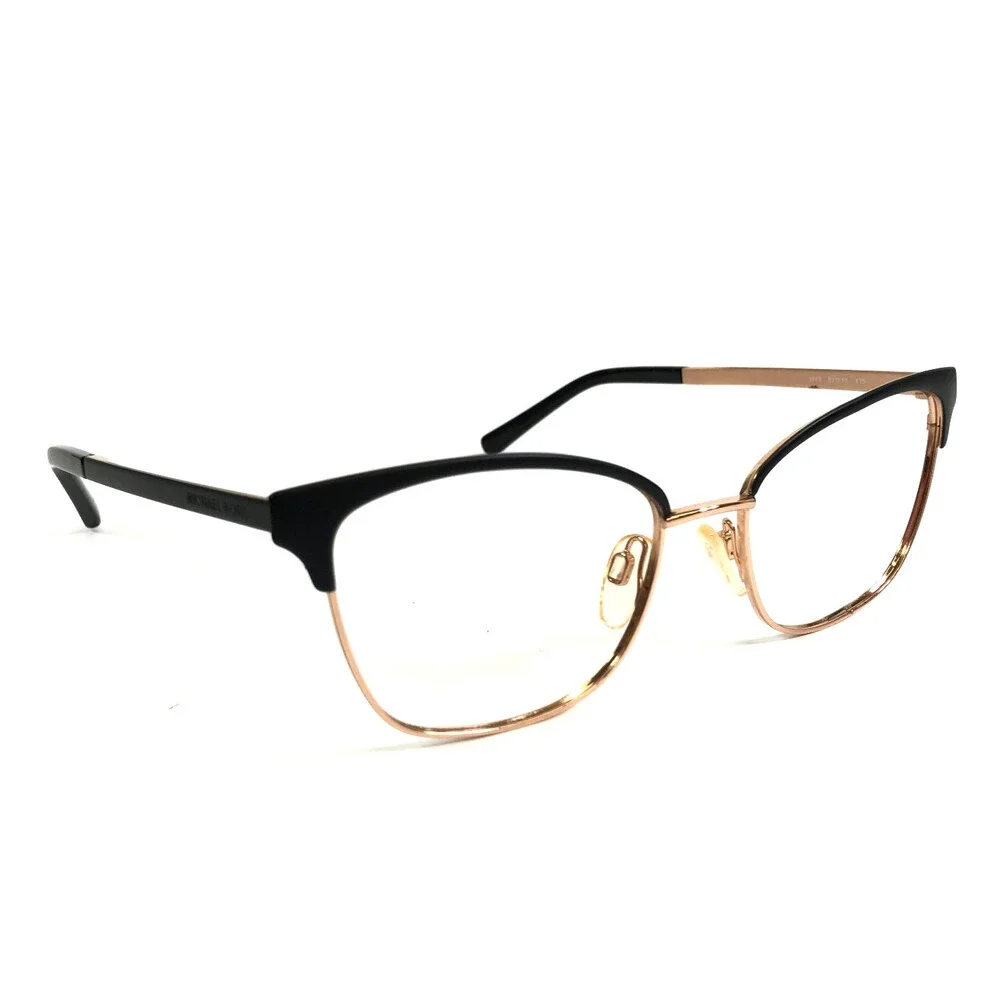Michael Kors Eyeglasses Frames MK3012 Adrianna IV 1113 Black Rose Gold 51-17-135